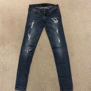 Flying Monkey ripped skinny jeans